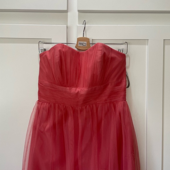 Tulle Bustier Strapless Selkie Wedding Guest Barbiecore Pink Dress 8 10 Medium - Picture 5 of 7